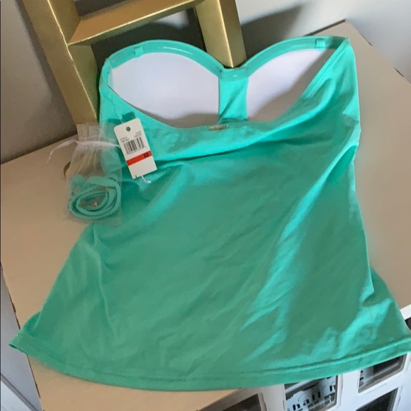 NWT Anne Cole Live In Color Twist Front Bandeau - Picture 10 of 10